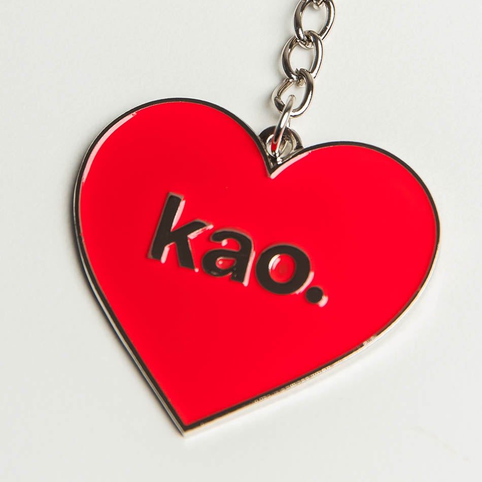 Kaotiko Llavero Heart Kao Red