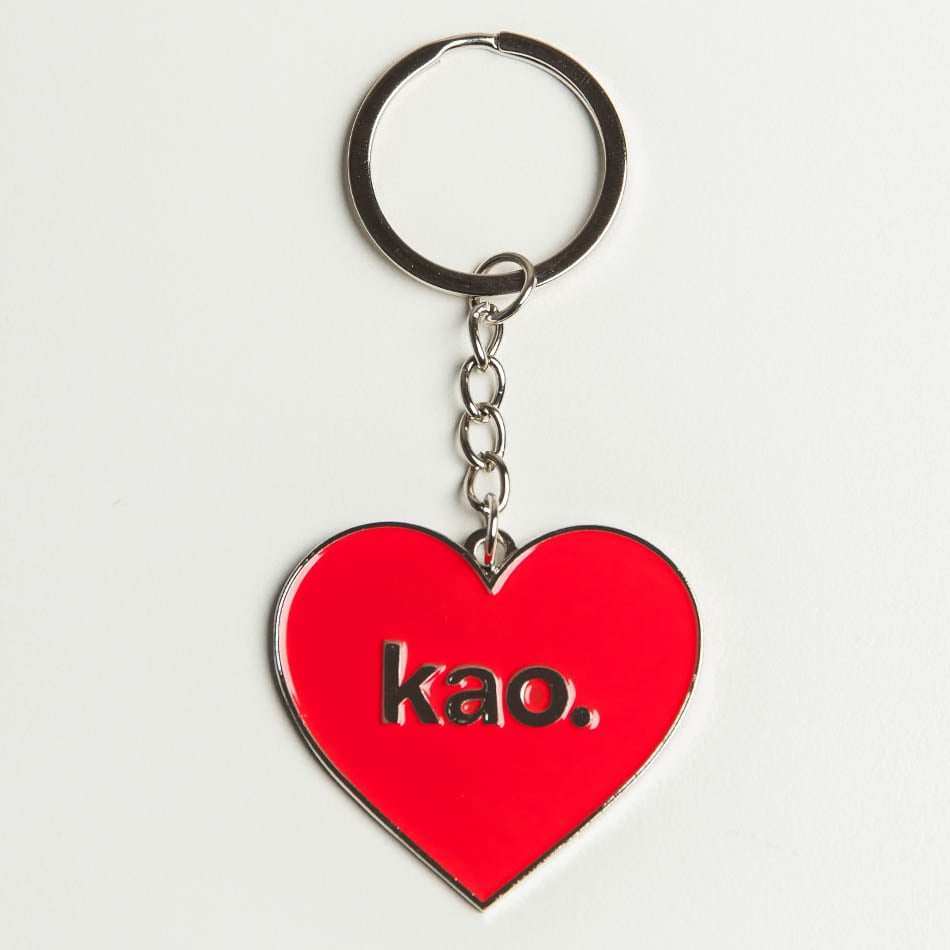 Kaotiko Llavero Heart Kao Red