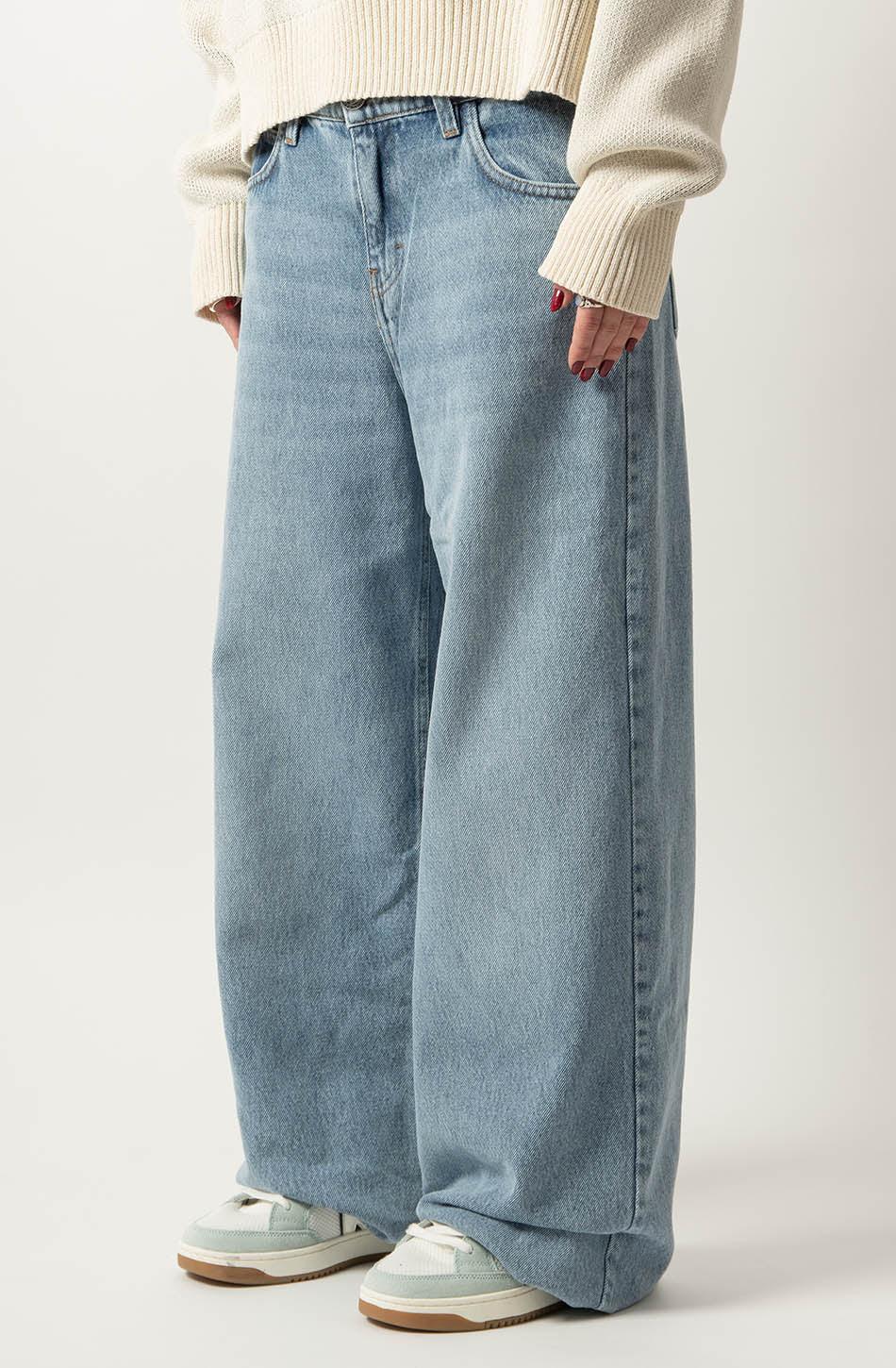 Kaotiko Pantalón Baggy Oversize Denim