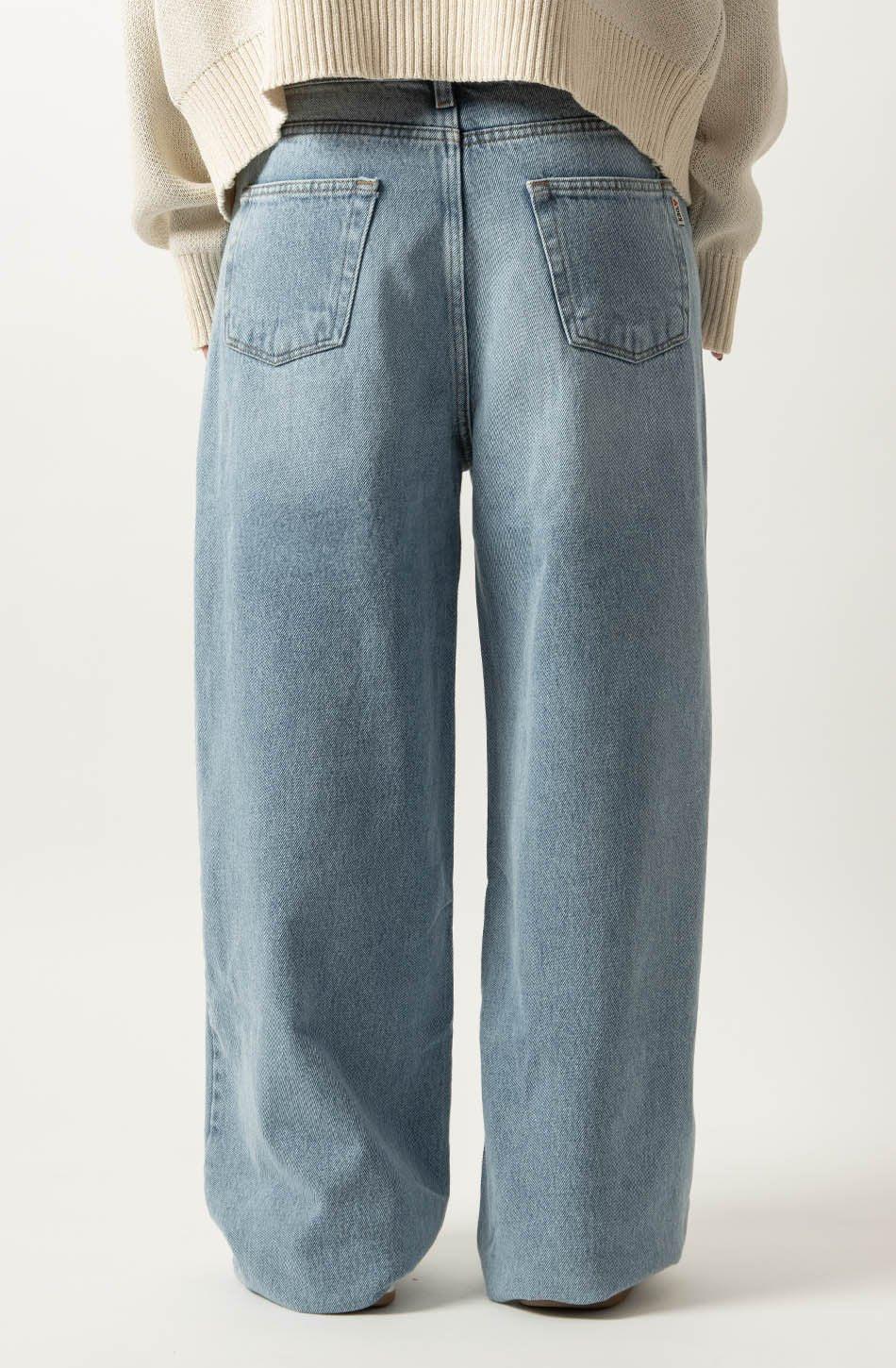 Kaotiko Pantalón Baggy Oversize Denim