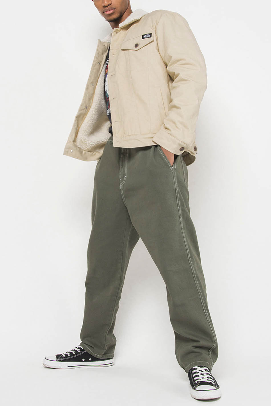 kaotiko Pantalón Carpenter Khaki