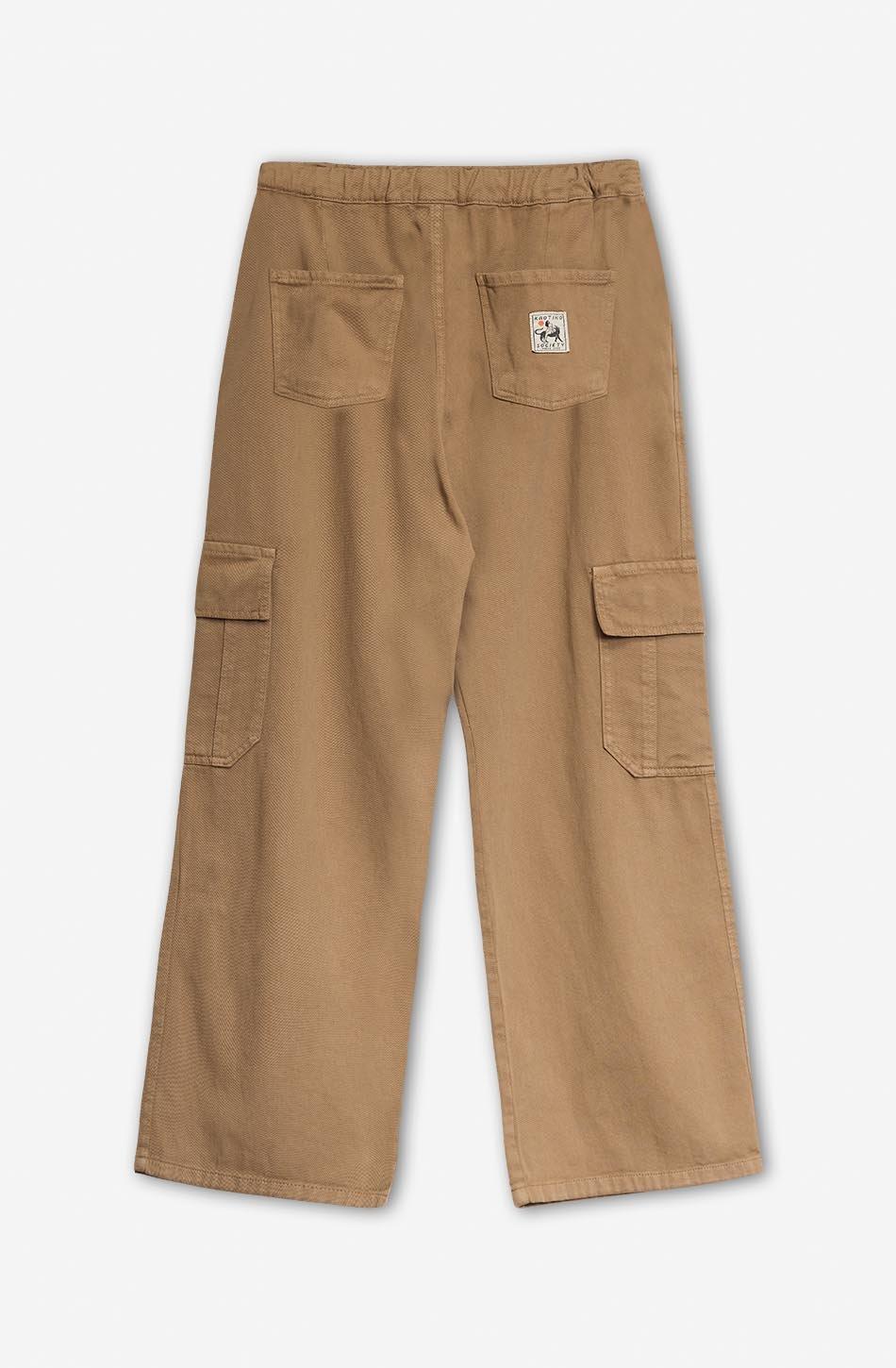 Kaotiko Pantalón Casual Cargo Pocket Toast