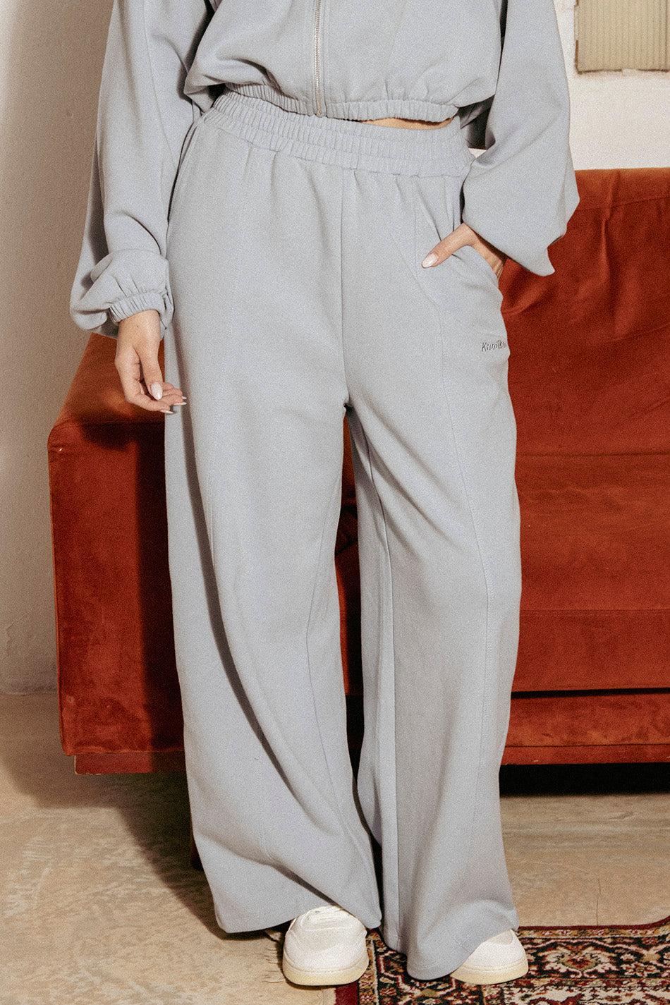 Kaotiko Pantalón Jogger Venice Interlock Iceberg