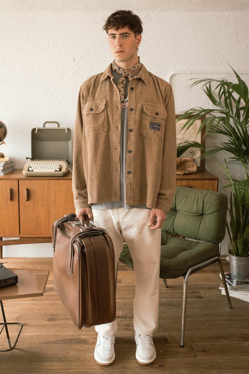 Kaotiko Pantalón Regular Cropped Nature