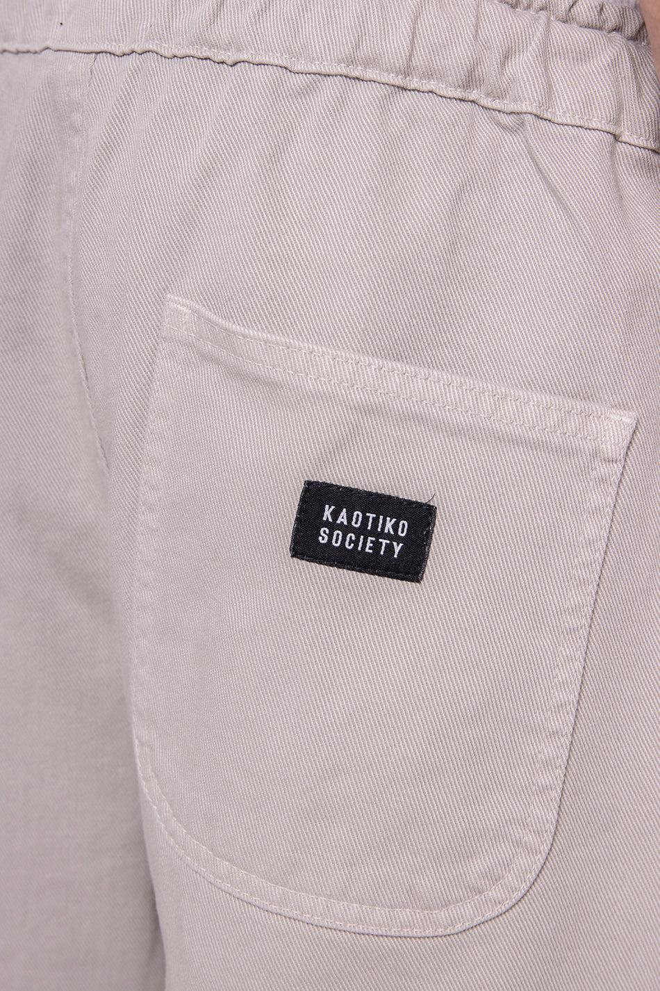 Kaotiko Pantalón Skate Belt Universe Grey