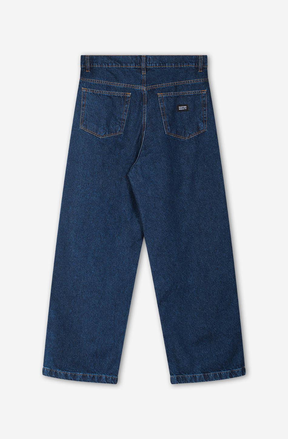Kaotiko Pantalón Stuttgart Wide Leg Dark Denim
