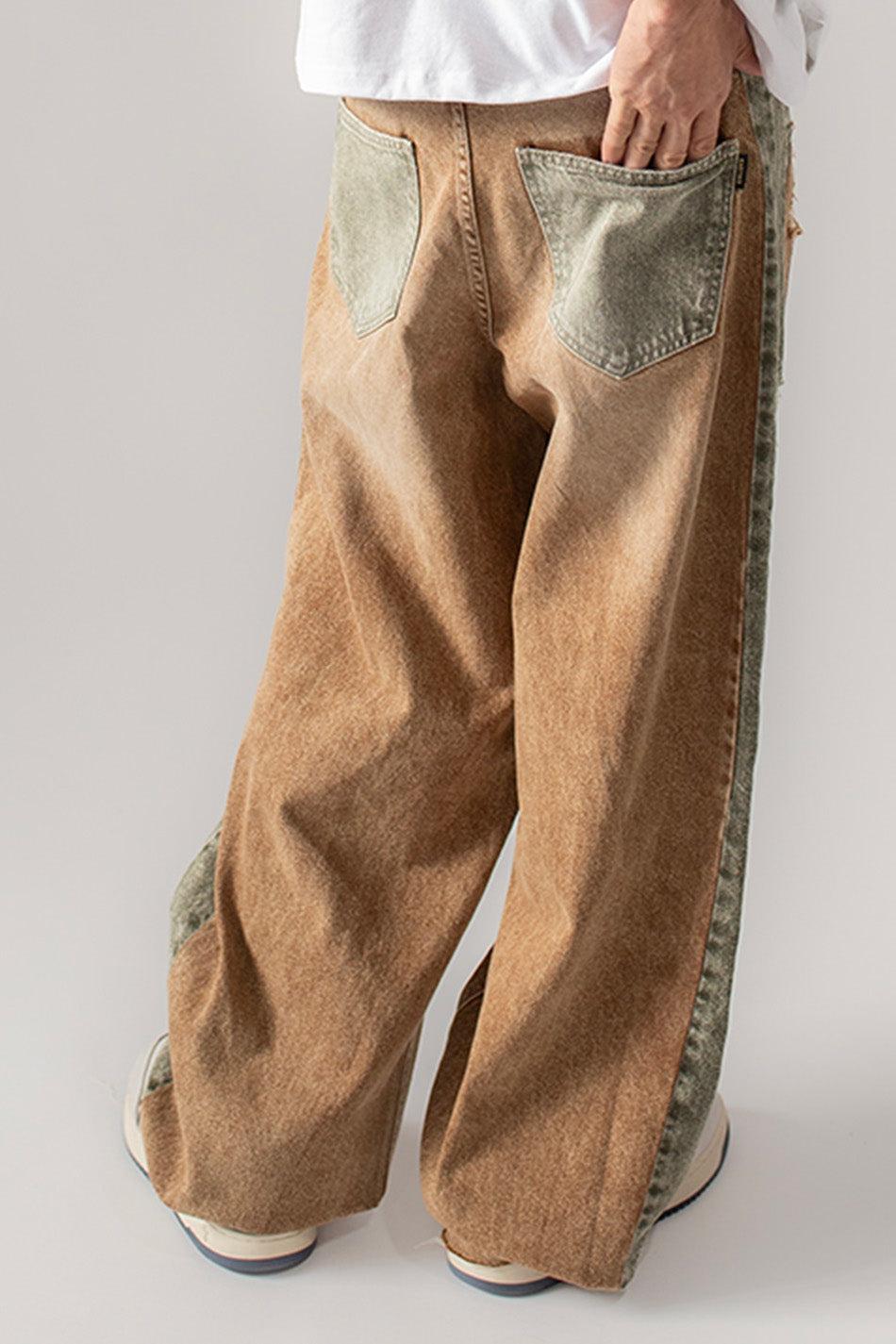 Kaotiko Pantalón Tusa Washed Army/ Brown