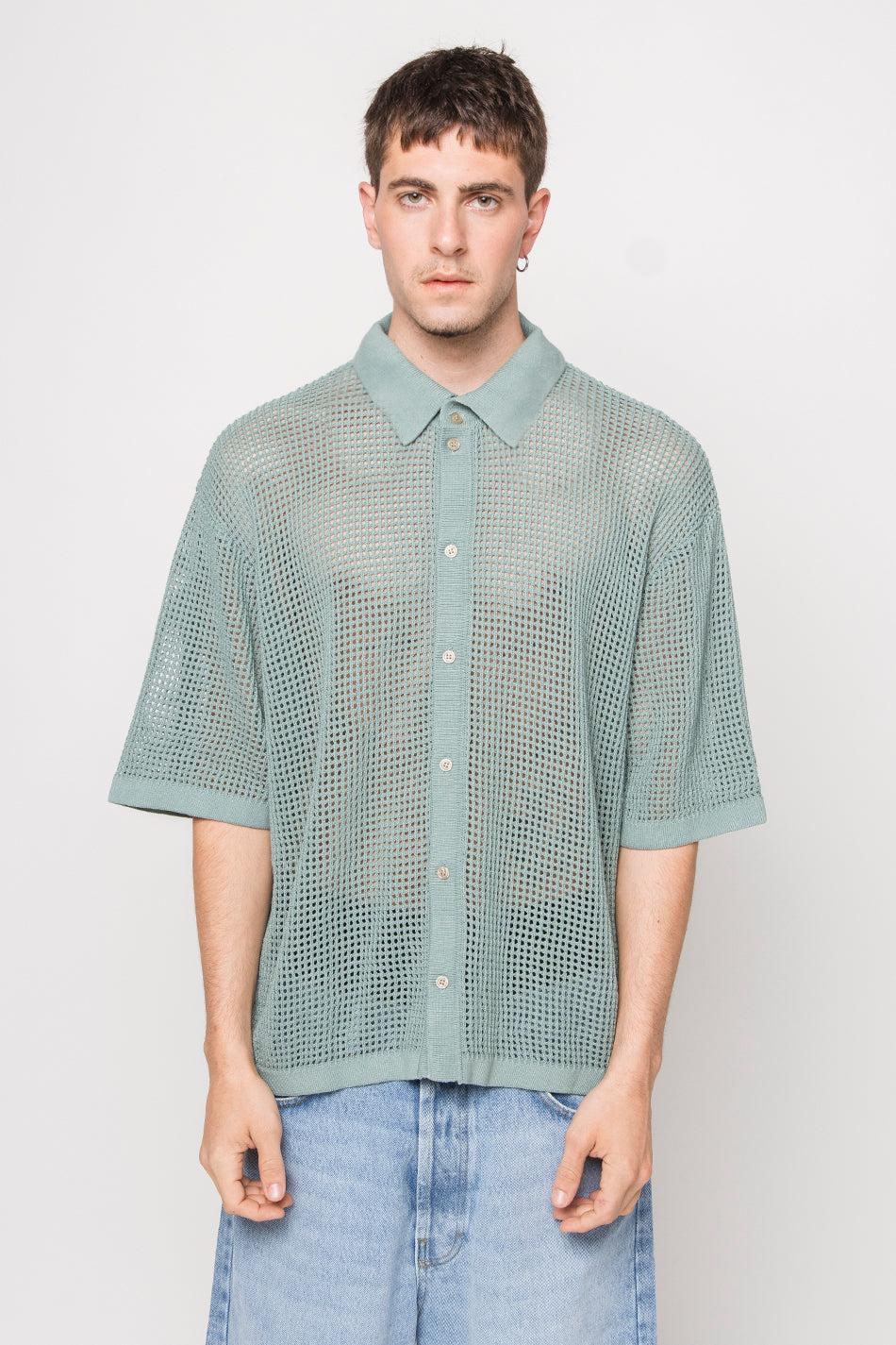 Kaotiko Polo Crochet Water Green
