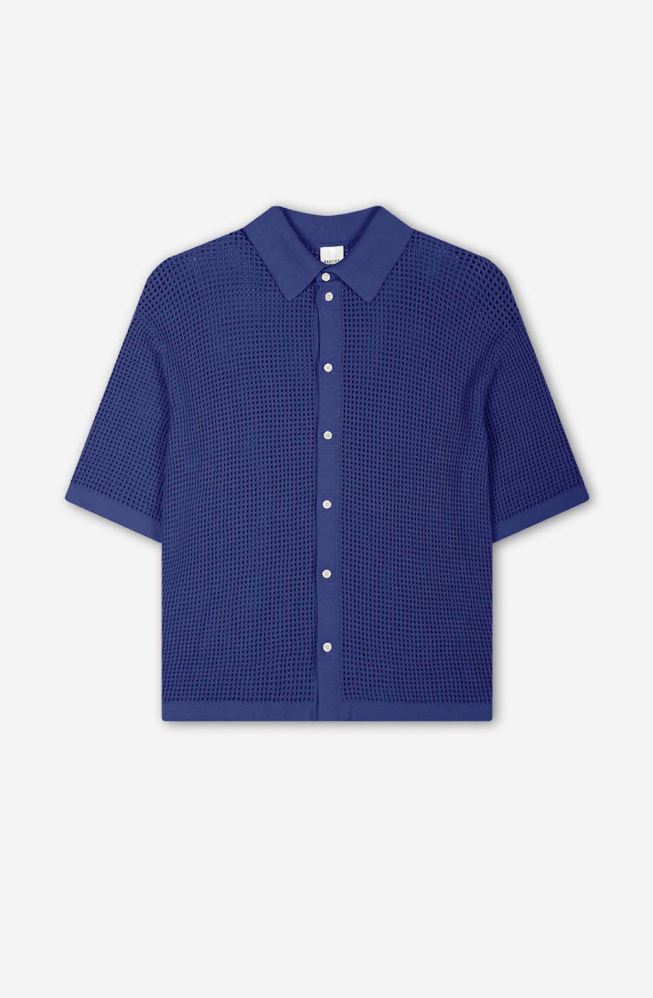kaotiko Polo Crochet Water Navy