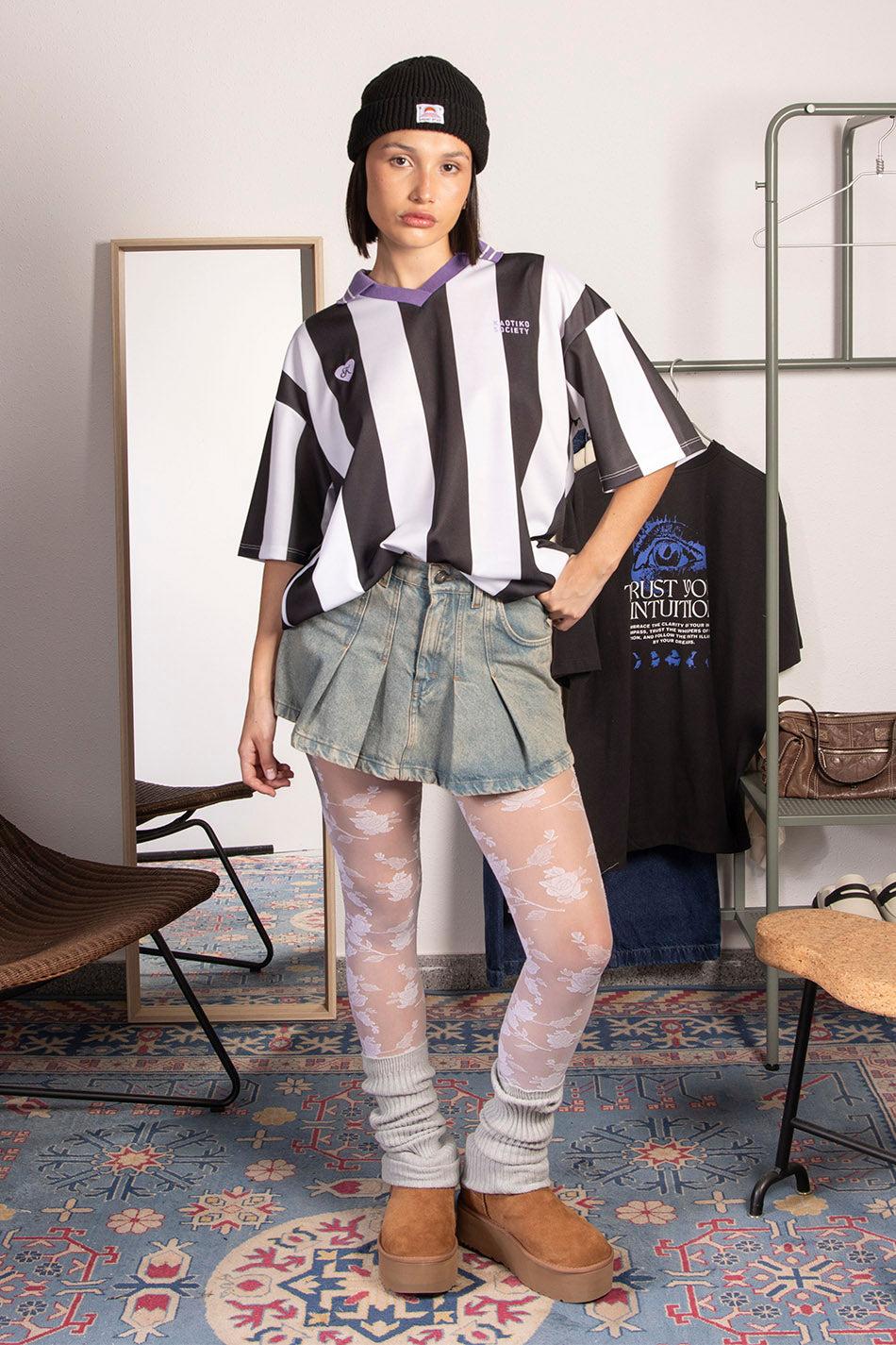 Kaotiko Polo Soccer Black/ White Love My Drama