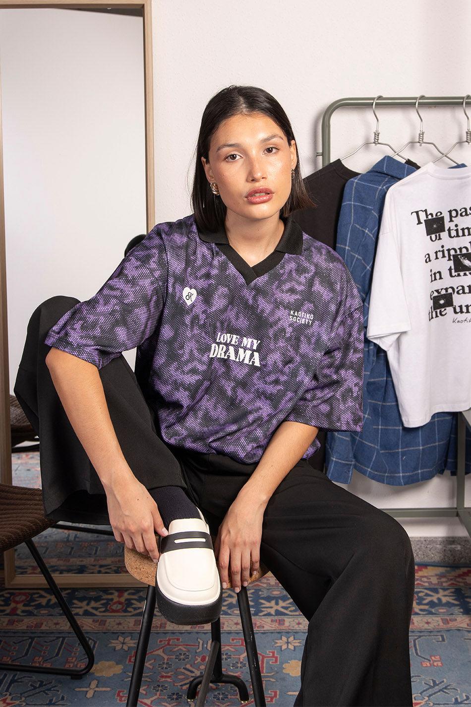 Kaotiko Polo Soccer Love My Drama Purple