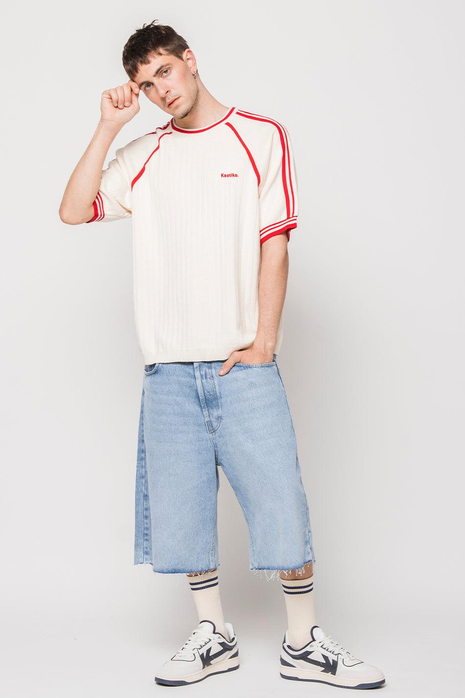 Kaotiko Polo Vintage Ivory/ Red