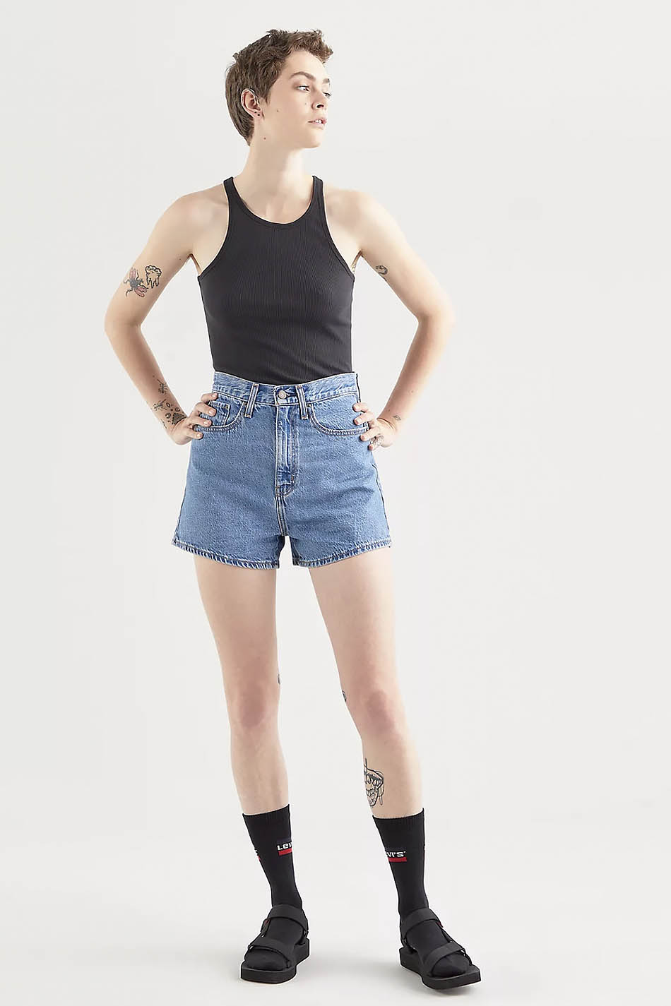 Kaotiko Shorts Levi's High Loose