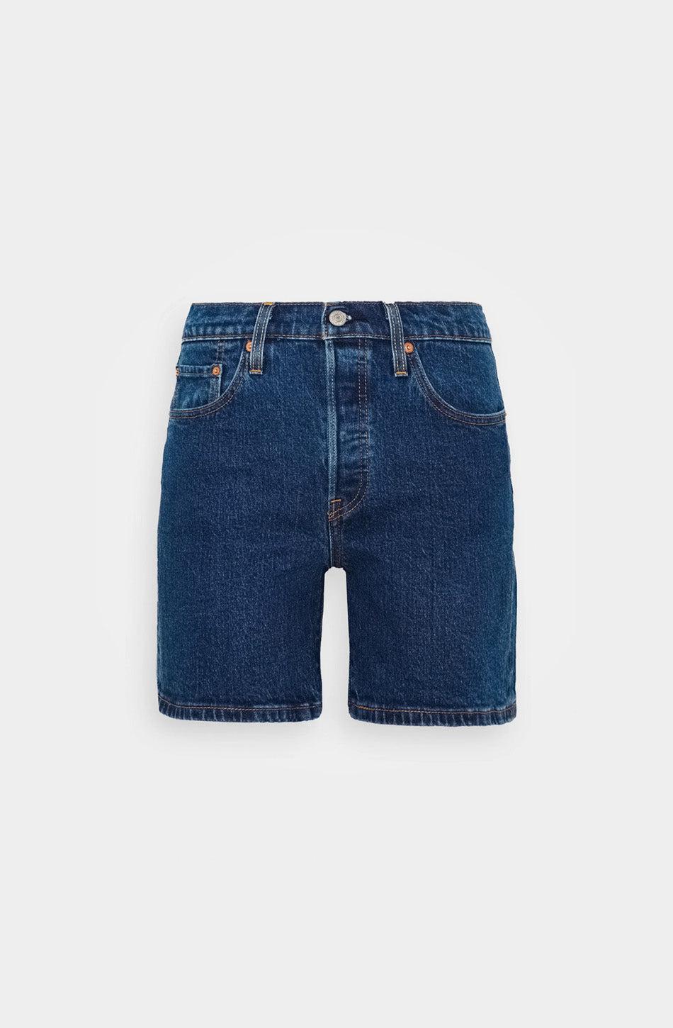 Kaotiko Shorts Levi's Mid Thight Blue
