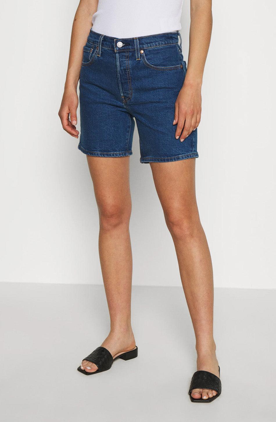 kaotiko Shorts Levi's Mid Thight Blue