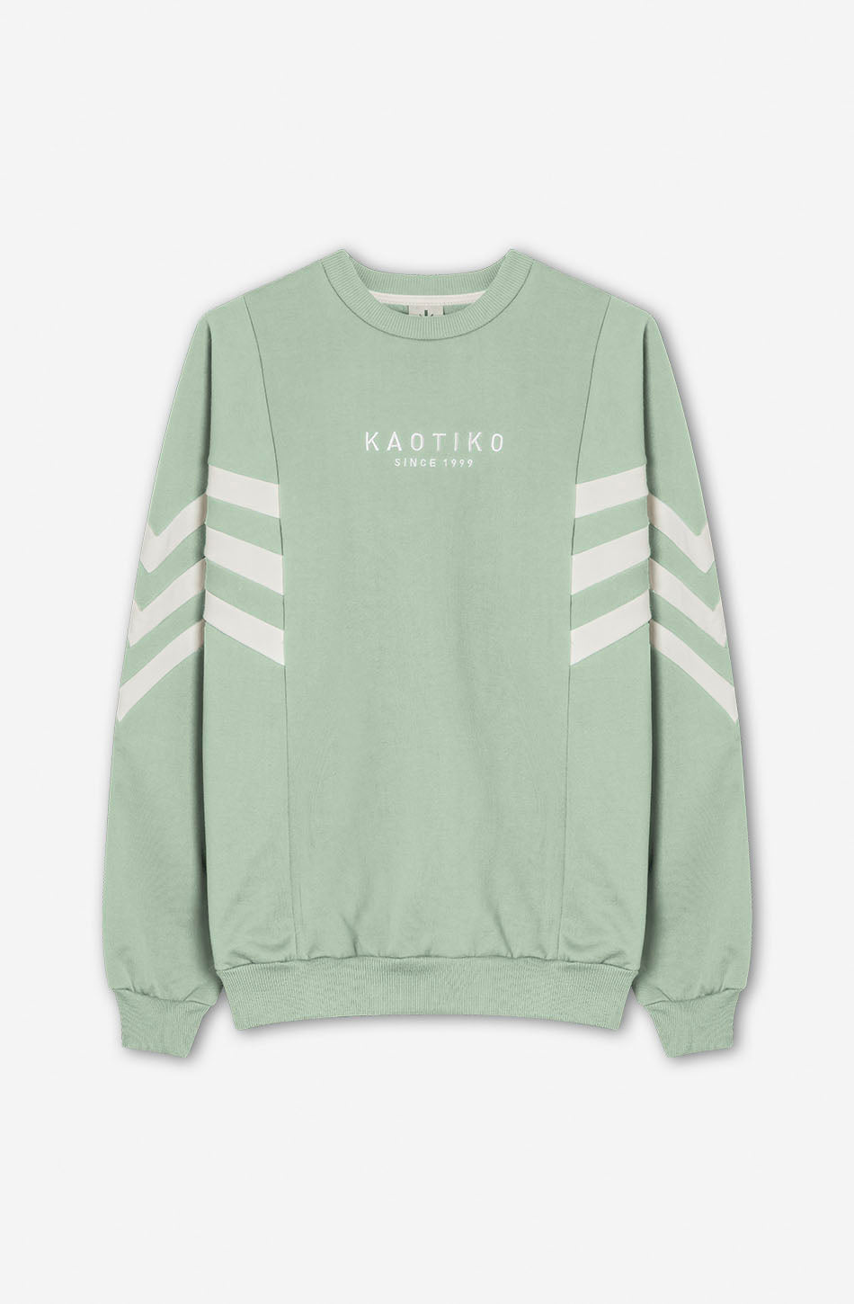 kaotiko Sudadera Chad Fresh Green / Ivory