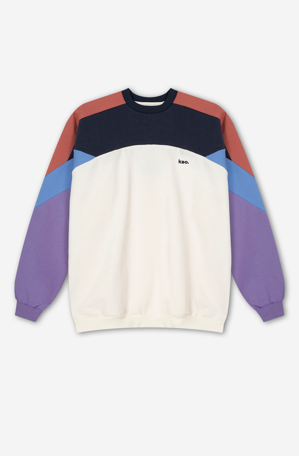 kaotiko Sudadera Elina Ivory / Navy