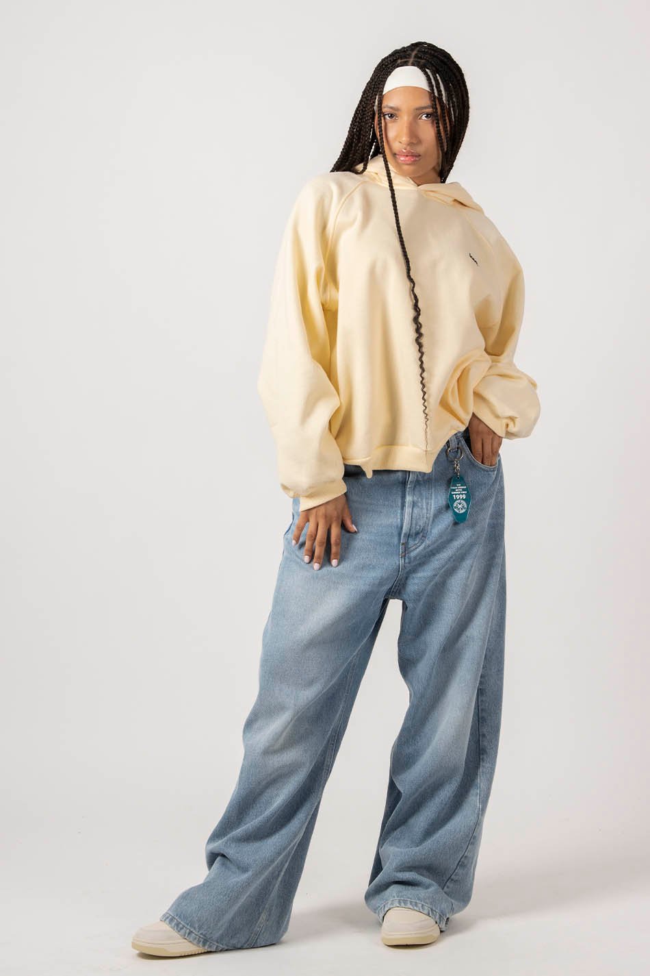 Kaotiko Sudadera Emily Cream