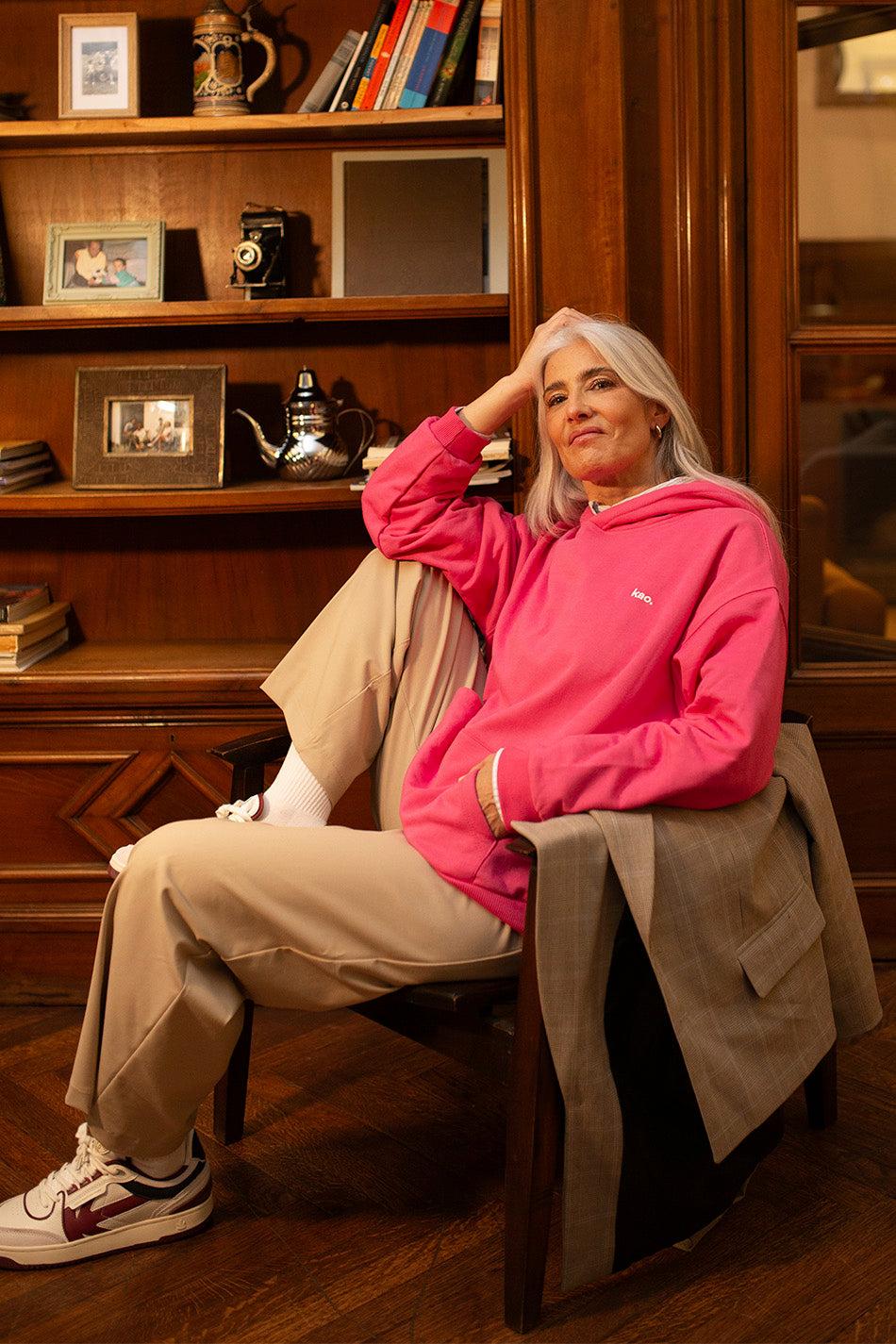 Kaotiko Sudadera Emily Fucsia