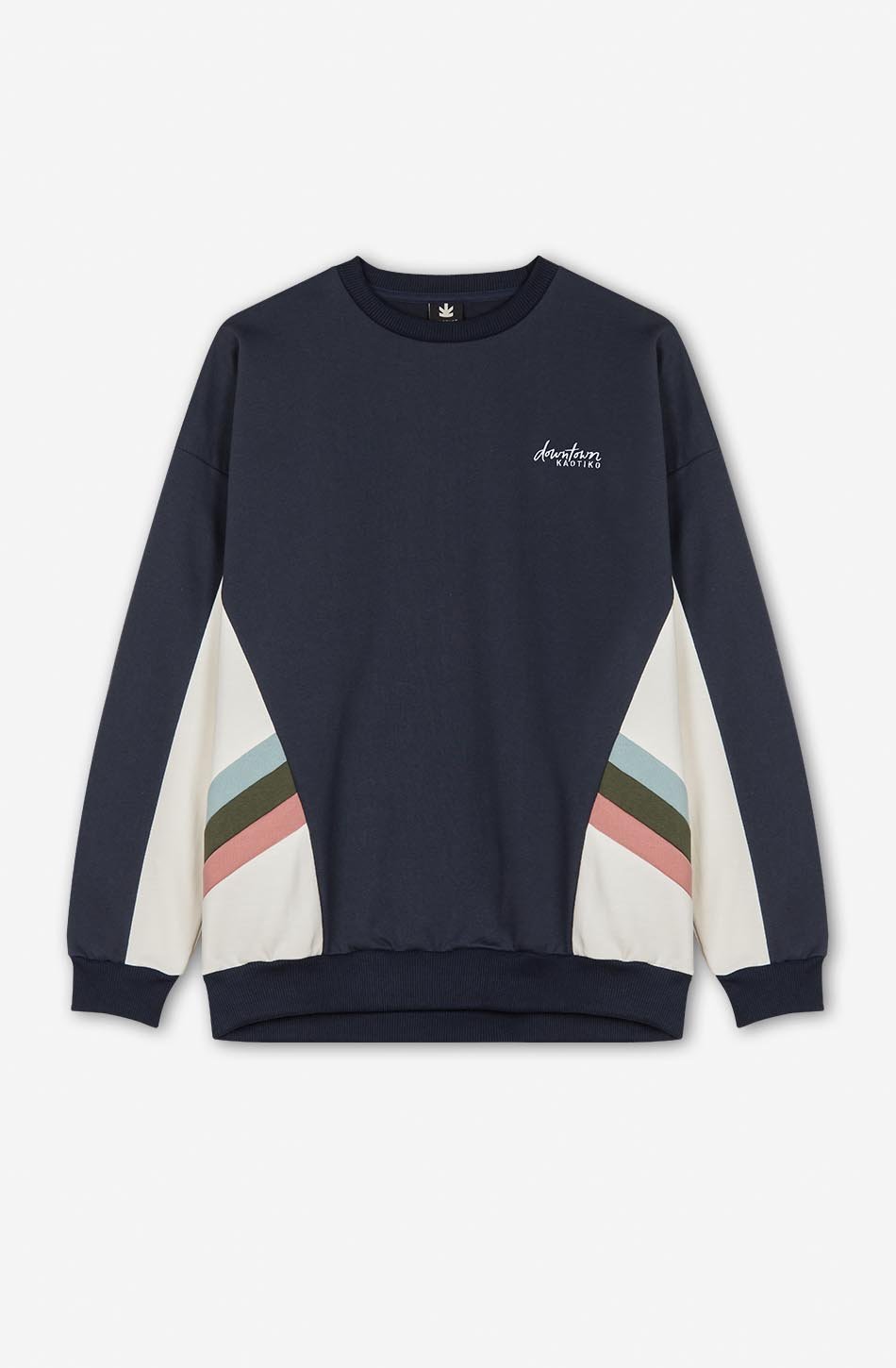 kaotiko Sudadera Munich Navy/ Ivory