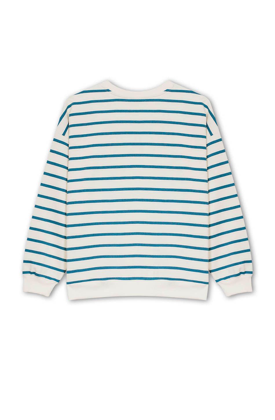 Kaotiko Sudadera Stripes Blue/ Ivory
