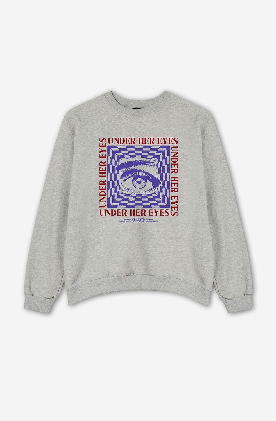 kaotiko Sudadera Under Her Eyes Gray