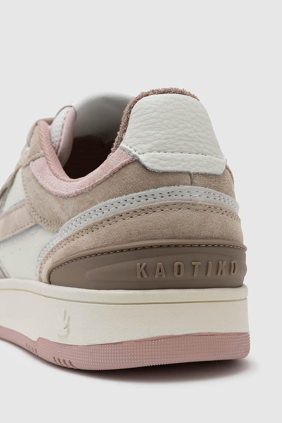Kaotiko Zapatillas Boston Piping Suede Pale