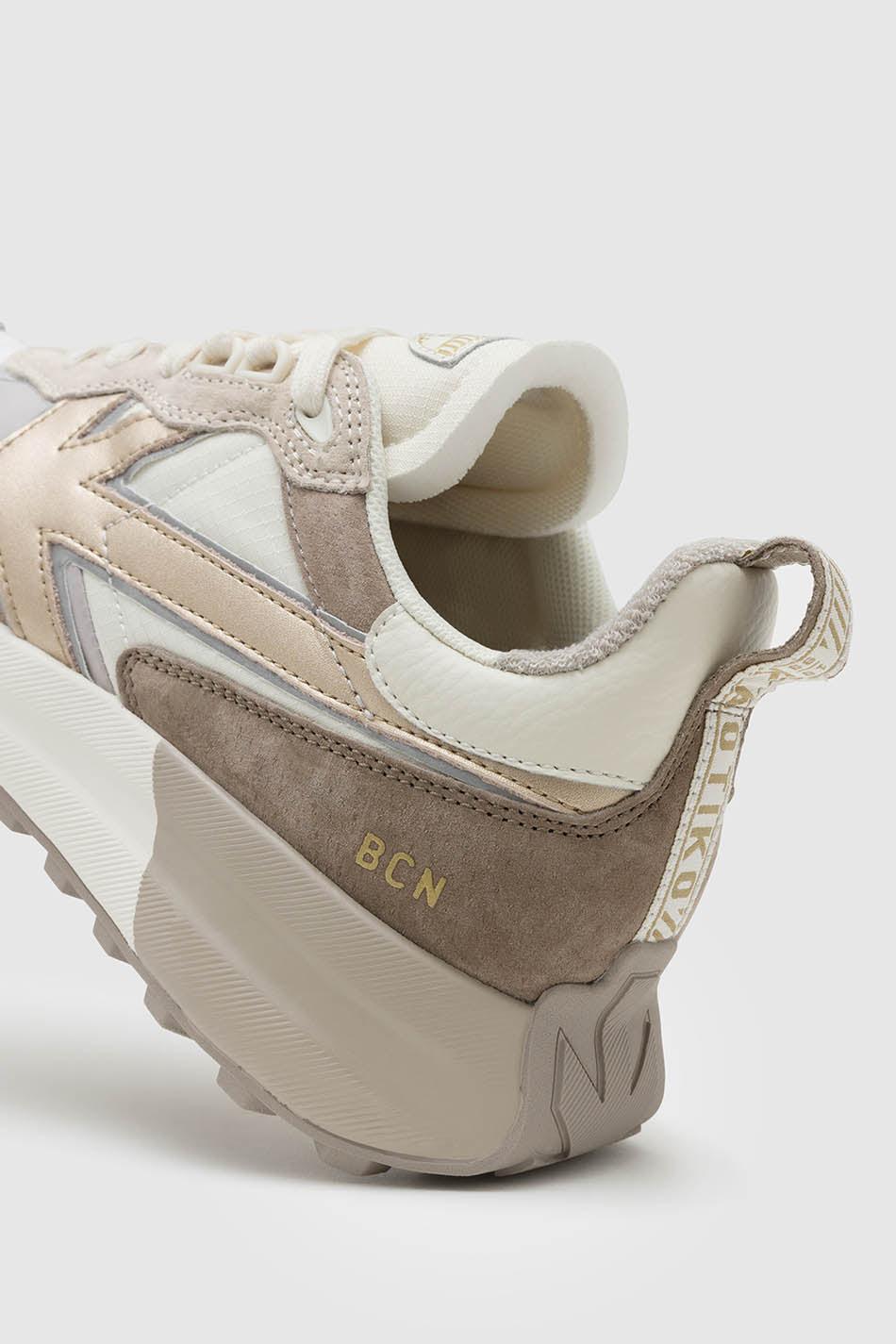 Kaotiko Zapatillas Kaotiko Detroit Gold White - Gold