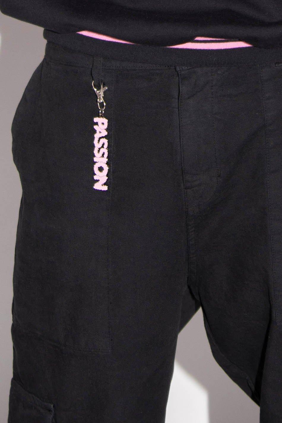 Kaotiko Pantalón Cargo Relaxed Canvas Team Heretics