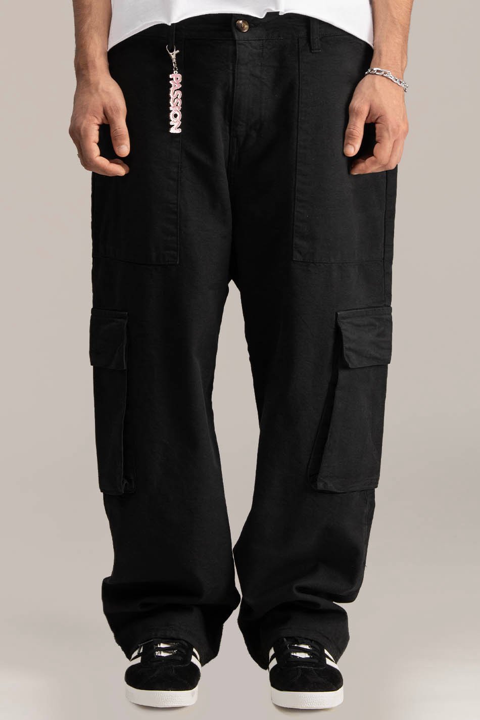 kaotiko Pantalón Cargo Relaxed Canvas Team Heretics