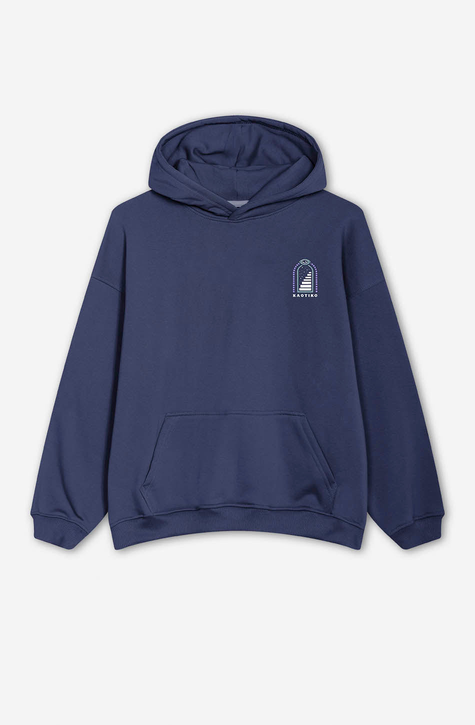 Kaotiko Sudadera Washed Trust Your Intuition Dark Lilac