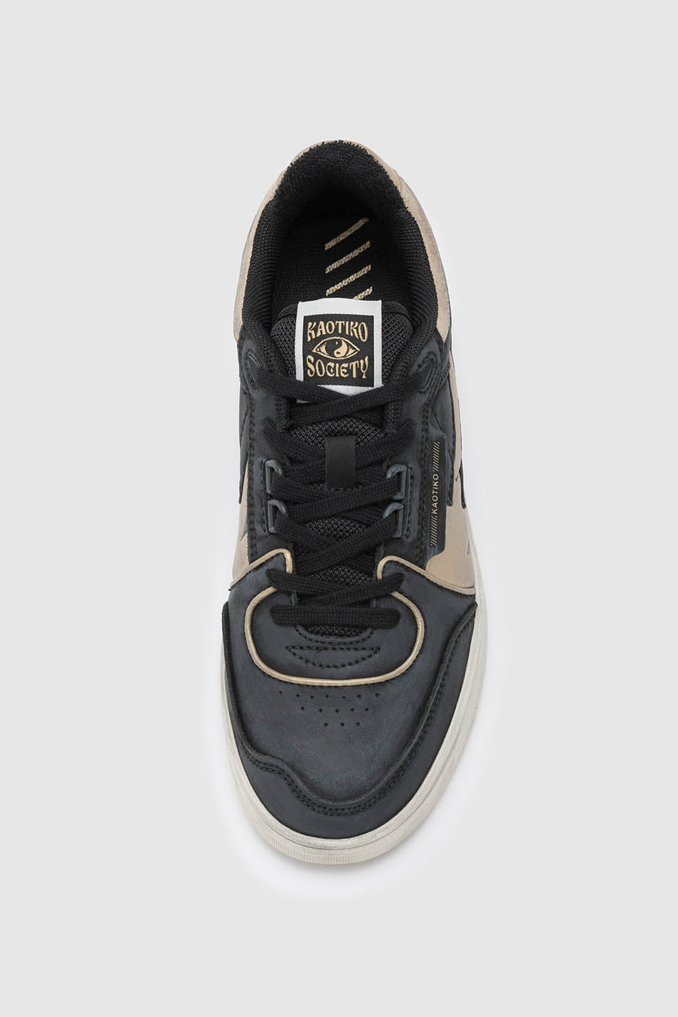 Kaotiko Zapatillas Kaotiko Boston Piping Metal Black