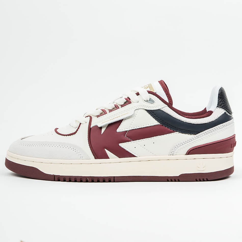 Kaotiko Zapatillas Kaotiko Boston Piping Off White / Burgundy