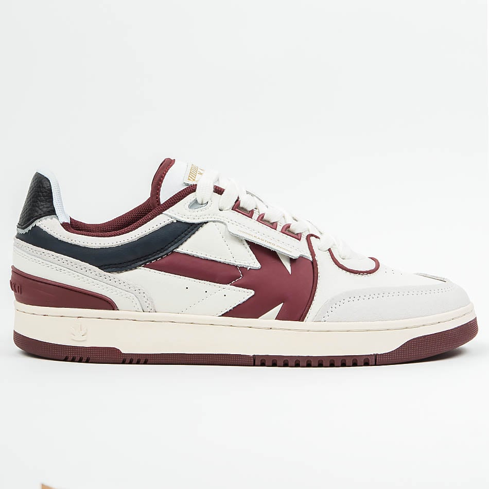kaotiko Zapatillas Kaotiko Boston Piping Off White / Burgundy