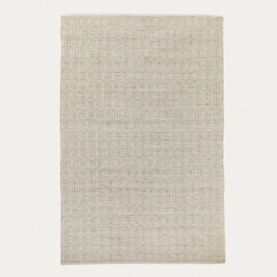 Kenay Home Alfombra Lana Y Algodón Rectangular 200x300 Cm Beige