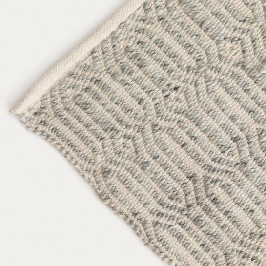 Kenay Home Alfombra Lana Y Algodón Rectangular 200x300 Cm Beige