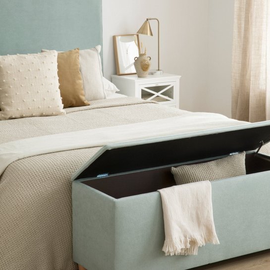 Kenay Home Banqueta Con Almacenaje Capitoné Personalizable