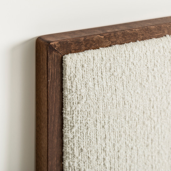 Kenay Home Cabecero Tapizado 150/160 Personalizable Nogal