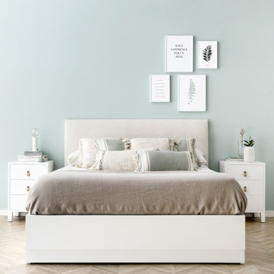 Kenay Home Canapé Abatible Con Zapatero Personalizable