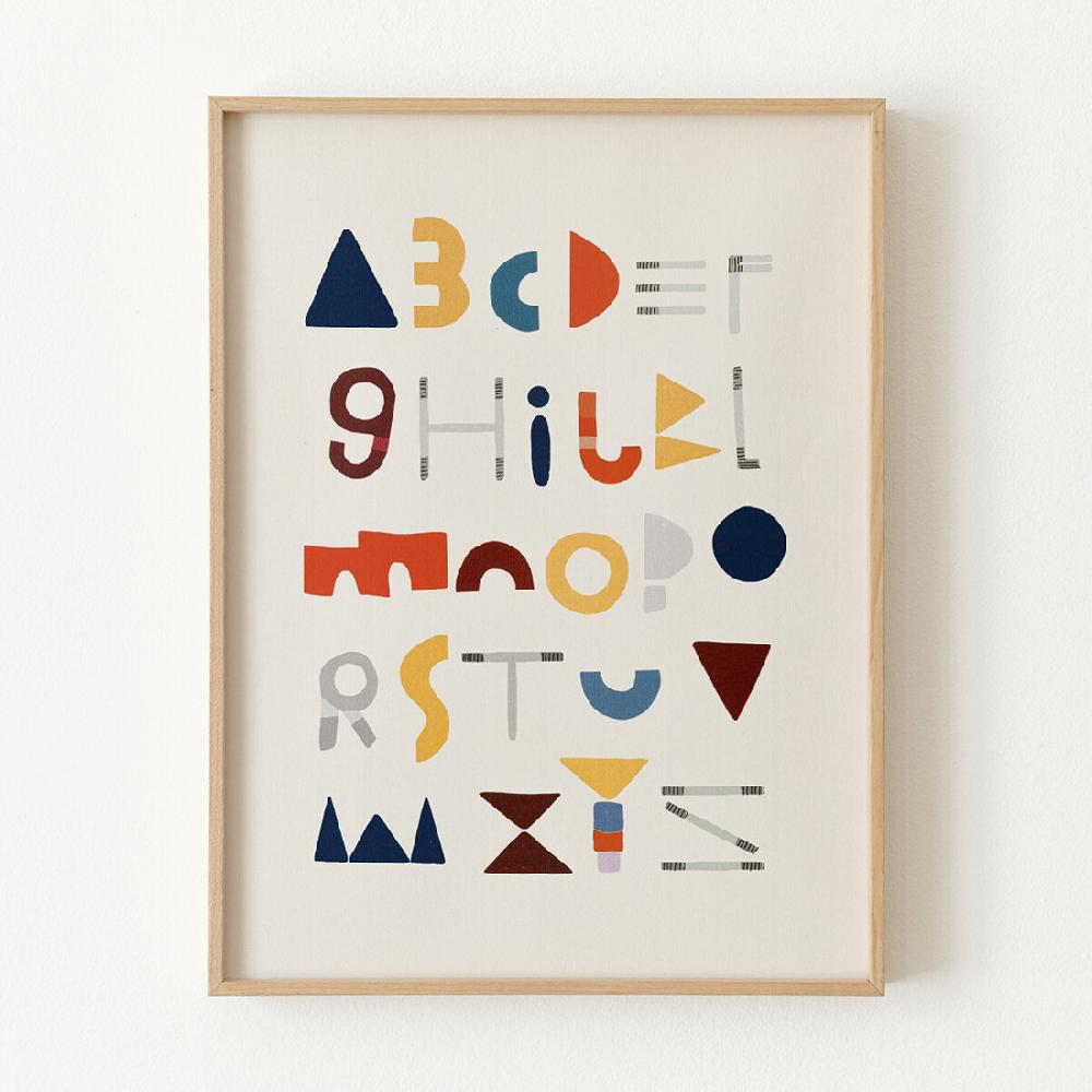 kenay home ABC blue lámina