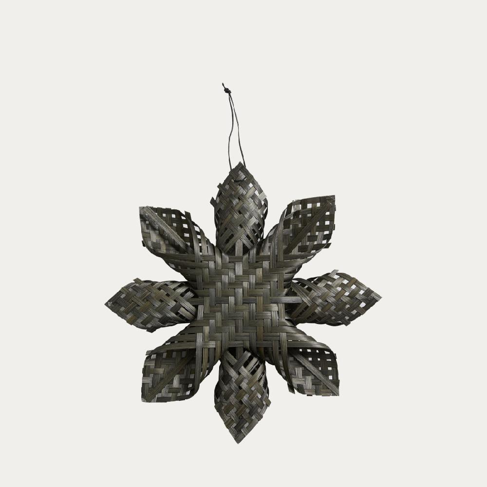 kenay home Adorno grande gris Navidad