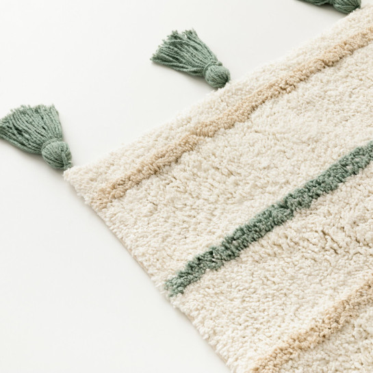 Kenay Home Alfombra Infantil Menta Lavable