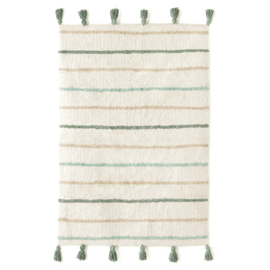 Kenay Home Alfombra Infantil Menta Lavable