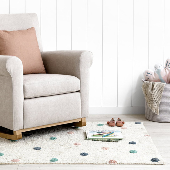 Kenay Home Alfombra Infantil Multicolor Lavable