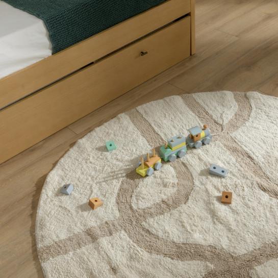 Kenay Home Alfombra Infantil Redonda 150