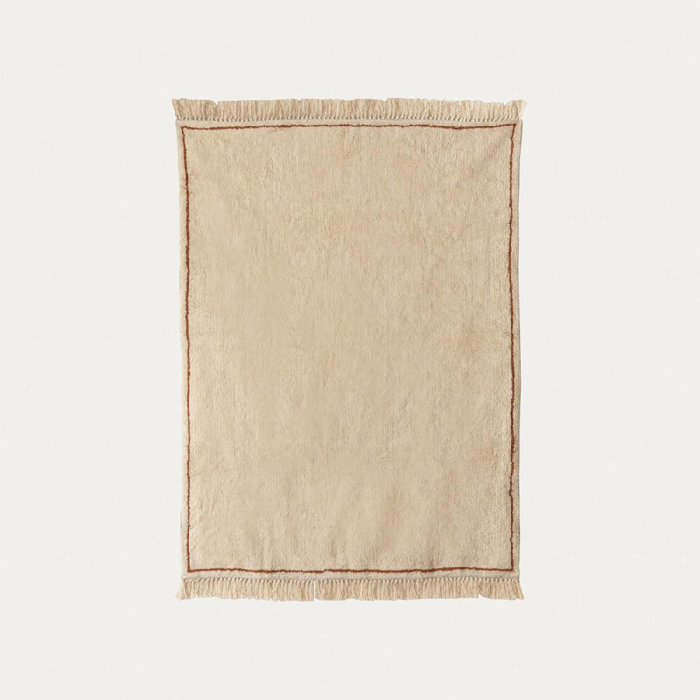 kenay home Alfombra infantil terracota 140x200