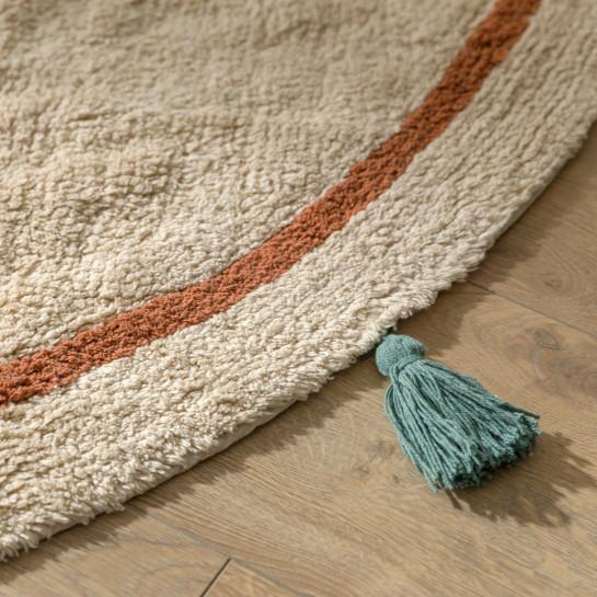 Kenay Home Alfombra Infantil Terracota 150