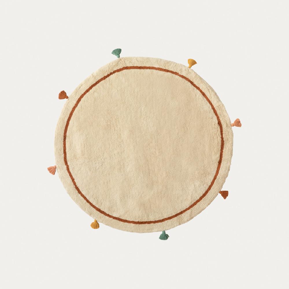 kenay home Alfombra infantil terracota 150