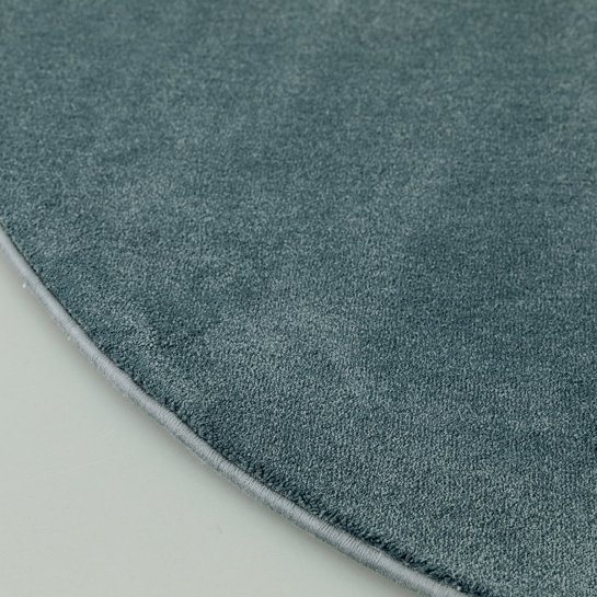 Kenay Home Alfombra Redonda Azul Personalizable