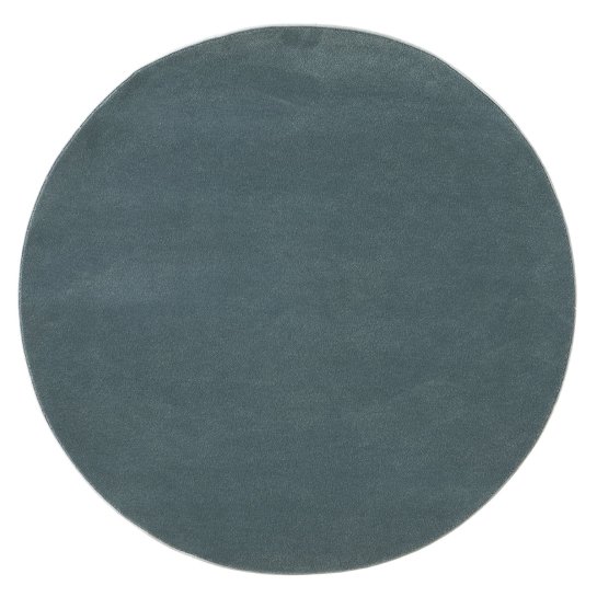 Kenay Home Alfombra Redonda Azul Personalizable